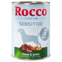 Rocco Sensitive Pack Ahorro 24 X 400 G -Gatos Perros Suministros Tienda 28039 pla rocco sensitive gamepasta 400g hs 01 0