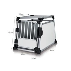 Jaula De Transporte Trixie De Aluminio -Gatos Perros Suministros Tienda 284227 2