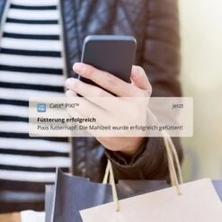 Comedero Automático Catit Pixi Smart 6-Meal -Gatos Perros Suministros Tienda 287496 hagencontainer catit pixi smart 6meal futterautomat hs 21 1