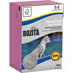 Bozita Feline Tetra Recart 12 X 190 G -Gatos Perros Suministros Tienda 302460 bozita feline hair 4