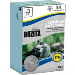 Bozita Feline Tetra Recart 12 X 190 G -Gatos Perros Suministros Tienda 302460 bozita feline sensitive stomach 0