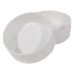 TIAKI Comedero Doble De Cerámica Para Mascotas -Gatos Perros Suministros Tienda 302496 tiaki keramiknapf duo grau hs 06 9