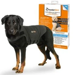 Chaleco Tranquilizante ThunderShirt® Gris Para Perros -Gatos Perros Suministros Tienda 302896 pla cevadeutschland thundershirt beruhigungswestexl grau hs 14 3