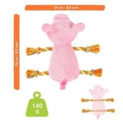 Doglove Cerdito De Juguete Para Perros -Gatos Perros Suministros Tienda 303598 edupet doglove hundespielzeug pferd hs 06 4