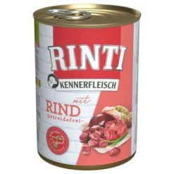 Pack Ahorro: Rinti Kennerfleisch 12 X 400 G -Gatos Perros Suministros Tienda 3132 pla bilder rinti kennerfleisch rind 400g hs 01 8