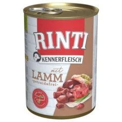 Pack Ahorro: Rinti Kennerfleisch 12 X 400 G -Gatos Perros Suministros Tienda 3136 pla bilder rinti kennerfleisch lamm 400g hs 01 1