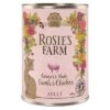 Rosie's Farm Adult 6 X 400 G Para Gatos -Gatos Perros Suministros Tienda 314898 pla rosie sfarm adult lambchicken 400g 5