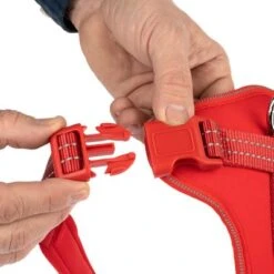 Arnés TIAKI Neoprene Rojo Para Perros -Gatos Perros Suministros Tienda 323006 neoprene geschirr xl fg 1475 7