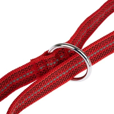 Correa Ajustable TIAKI Reflective Rubber Roja Para Perros 8 Correa Ajustable TIAKI Reflective Rubber Roja Para Perros - Imagen 6