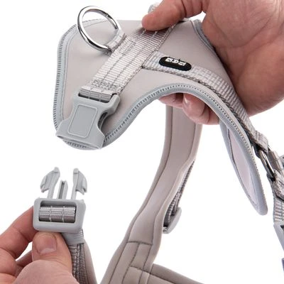 Arnés TIAKI Neoprene Gris Para Perros 10 Arnés TIAKI Neoprene Gris Para Perros - Imagen 8