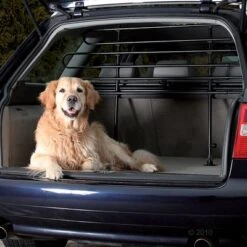 Rejilla De Protección Con Pie Trixie -Gatos Perros Suministros Tienda 331113 trixie autoschutzgitter gerade 11 2012 6