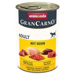Animonda GranCarno Original Adult 12 X 400 G - Pack Ahorro -Gatos Perros Suministros Tienda 341596 pla animonda grancarno adult huhn 400g hs 01 8