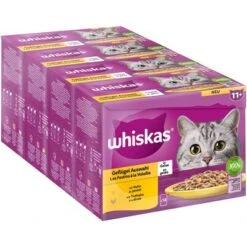 Whiskas 11+ Años 48 X 85 G En Bolsitas