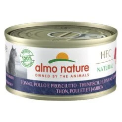 Pack Ahorro Almo Nature HFC Natural 24 X 70 G -Gatos Perros Suministros Tienda 361898 pla almonature thunfisch natural 6x70g hs 01 5