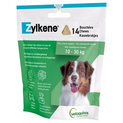 Vetoquinol Zylkene Chews Tranquilizante Natural Para Perros 4 Vetoquinol Zylkene Chews Tranquilizante Natural Para Perros - Imagen 2