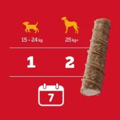Pedigree Ranchos Rollos Rellenos Maxi Para Perros -Gatos Perros Suministros Tienda 371298 pedigree ranchos gefuelte kaurollen maxi 10x80g hs 06 6