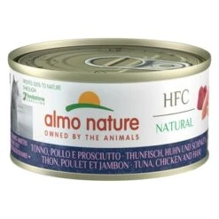 Pack Ahorro Almo Nature HFC Natural 24 X 70 G -Gatos Perros Suministros Tienda 387111 pla almonature thunfischschinken 70g hs 01 4