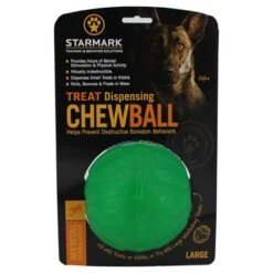 Starmark Pelota Portasnacks Para Perros 17 Starmark Pelota Portasnacks Para Perros -Gatos Perros Suministros Tienda 388801 pla starmark treat dispensing chewball hs 01 9