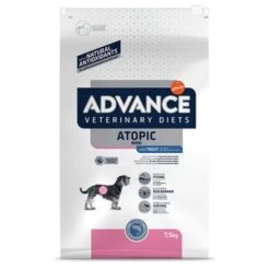 Advance Mini Atopic Veterinary Diets Con Trucha Pienso Para Perros -Gatos Perros Suministros Tienda 391100 pla advance veterinary diets atopicmini hs 01 8