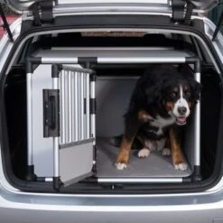 Jaula De Transporte Trixie De Aluminio -Gatos Perros Suministros Tienda 42683 trixie transportbox alu fg 3552 0