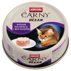 Animonda Carny Ocean 12 X 80 G - Pack Ahorro Mixto -Gatos Perros Suministros Tienda 46393 pla animonda carny adult ocean weisserthunfisch redsnapper 80g 7
