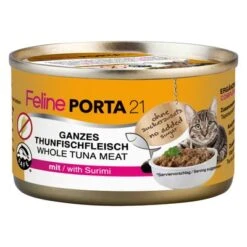 Feline Porta 21 Comida Para Gatos 6 X 90 G 15 Feline Porta 21 Comida Para Gatos 6 X 90 G -Gatos Perros Suministros Tienda 4670 pla felineporta21 tunasurimi 90g 2