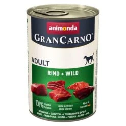 Animonda GranCarno Original Adult 12 X 400 G - Pack Ahorro -Gatos Perros Suministros Tienda 51230 pla animonda grancarno adult rindwild 400g 7