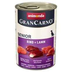 Animonda GranCarno Original Adult 12 X 400 G - Pack Ahorro -Gatos Perros Suministros Tienda 51243 pla animonda grancarno senior rindulamm 400g 4 1