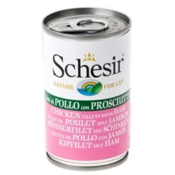 Pack Ahorro: Schesir 12 X 140 G -Gatos Perros Suministros Tienda 52412 pla schesir cat huhnschinken 140g 7