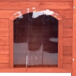 Caseta De Madera Woody Con Puerta Para Perros -Gatos Perros Suministros Tienda 55518 woody flachdach fg 8298 9