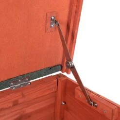 Caseta De Madera Woody Con Puerta Para Perros -Gatos Perros Suministros Tienda 55518 woody flachdach fg 8300 8