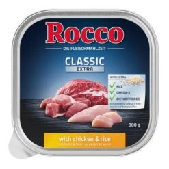 Rocco Classic En Tarrinas 27 X 300 G - Pack Ahorro -Gatos Perros Suministros Tienda 605532 pla rocco chicken 1000x1000 4
