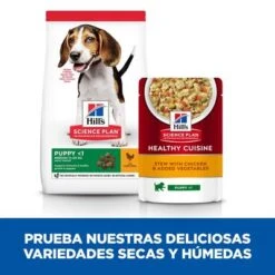 Hill's Science Plan Hill’s Puppy Medium & Large Healthy Cuisine Con Pollo Para Perros -Gatos Perros Suministros Tienda 606601 7 1