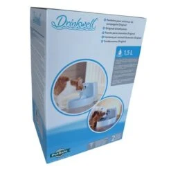 Fuente De Agua Para Mascotas Drinkwell Original De PetSafe -Gatos Perros Suministros Tienda 60939 dot1 5 liter ret 01 8