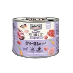 MAC's 6 X 200 G En Latas Para Gatos 14 MAC's 6 X 200 G En Latas Para Gatos -Gatos Perros Suministros Tienda 63289 pla macs cat kitten pute rind ente 200g hs 1 1 2