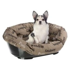 Cesta De Plástico Ferplast Siesta Deluxe Para Mascotas 14 Cesta De Plástico Ferplast Siesta Deluxe Para Mascotas -Gatos Perros Suministros Tienda 64518 ferplast hundekorbsofa cities hs 07 4