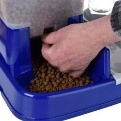 Dispensador De Agua Y Pienso 26 Dispensador De Agua Y Pienso -Gatos Perros Suministros Tienda 64660 wasser und futterautomat 10 1