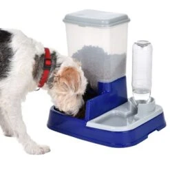 Dispensador De Agua Y Pienso 21 Dispensador De Agua Y Pienso -Gatos Perros Suministros Tienda 64660 wasser und futterautomat 11 3