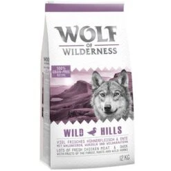 Oferta De Prueba Wolf Of Wilderness: Pienso + Comida Húmeda -Gatos Perros Suministros Tienda 65186 pla wolf of wilderness trockenfutter wild hills 12kg 0