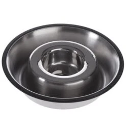 Comedero Antivoracidad De Acero Para Perros -Gatos Perros Suministros Tienda 66523 pla antischlingnapf fg 0938 0