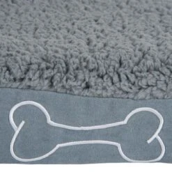 Colchón Ortopédico Memory Gris -Gatos Perros Suministros Tienda 67116 hundebett memory grau fg 3341 2