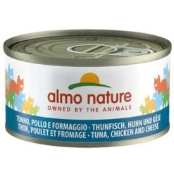 Pack Ahorro Almo Nature HFC Natural 24 X 70 G -Gatos Perros Suministros Tienda 69356 pla almonature thunfischhuhnkaese 2