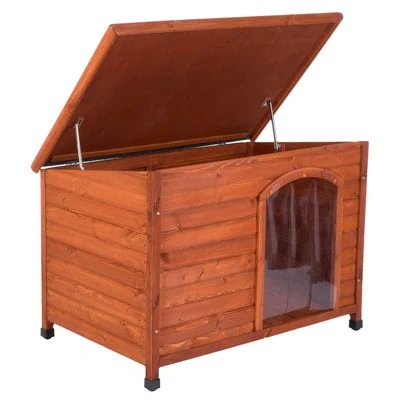 Caseta De Madera Woody Premium Con Puerta Para Perros 18 Caseta De Madera Woody Premium Con Puerta Para Perros - Imagen 16