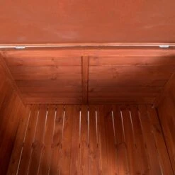 Caseta De Madera Woody Premium Con Puerta Para Perros 32 Caseta De Madera Woody Premium Con Puerta Para Perros -Gatos Perros Suministros Tienda 70354 hundehuette flachdach fg 1120032 0