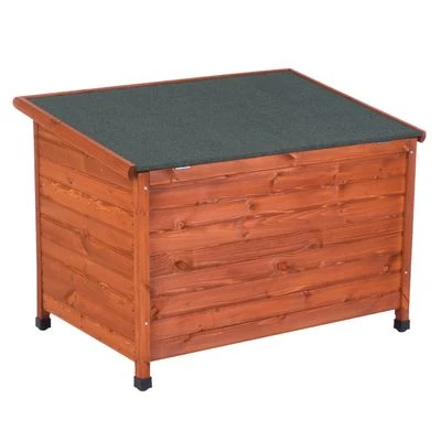 Caseta De Madera Woody Premium Con Puerta Para Perros 8 Caseta De Madera Woody Premium Con Puerta Para Perros - Imagen 6