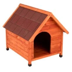 Caseta De Madera Spike Classic -Gatos Perros Suministros Tienda 70438 pla hundehuette spike standard premium fg 7211 9