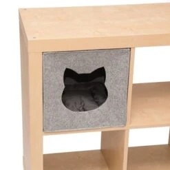 Cueva De Fieltro Para Estantería 20 Cueva De Fieltro Para Estantería -Gatos Perros Suministros Tienda 70615 katzenhoehle f regale aus filz fg 5473 1