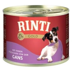 Rinti Gold 12 X 185 G -Gatos Perros Suministros Tienda 70640 pla rinti gold gans 185g 4