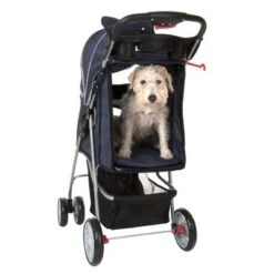 Cochecito Para Mascotas Pequeñas Sporty Pet Stroller -Gatos Perros Suministros Tienda 71006 sporty pet stroller fg 8015 2