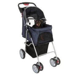 Cochecito Para Mascotas Pequeñas Sporty Pet Stroller -Gatos Perros Suministros Tienda 71006 sporty pet stroller fg 8087 2